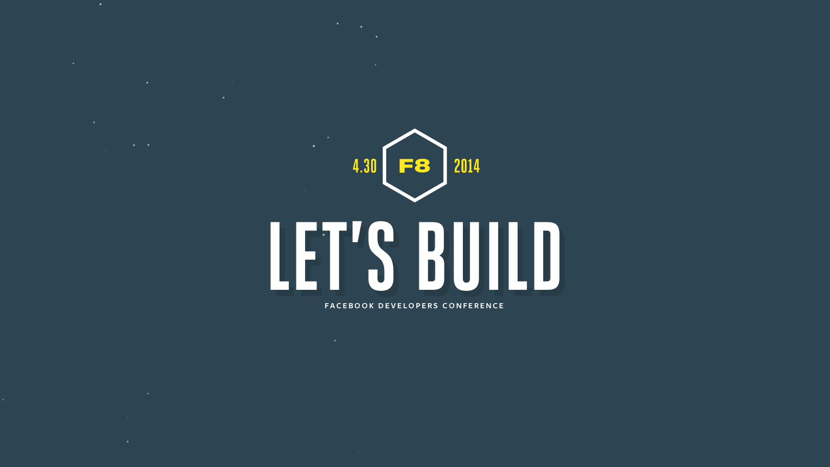 Liveblog from the F8 event