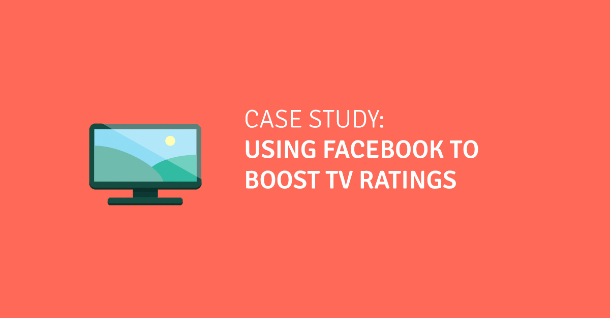 Using Facebook to boost TV shows